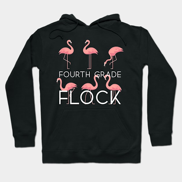 Fourth Grade Flock Hoodie by vintageinspired